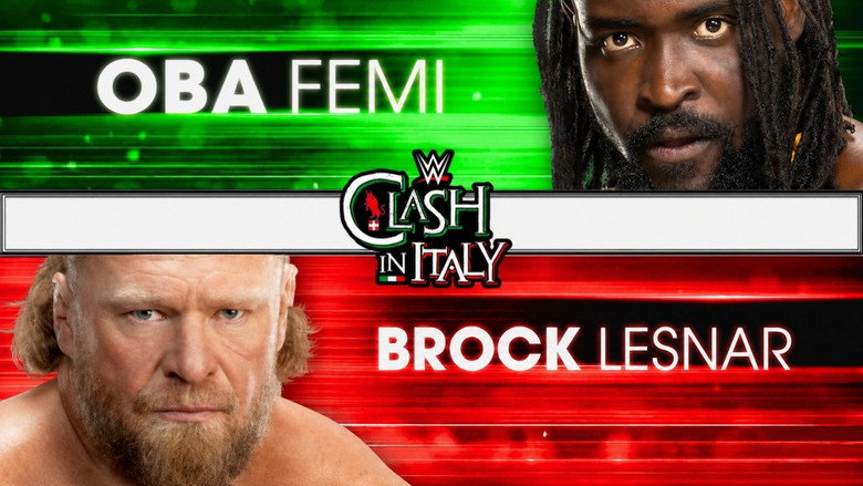 кадр из фильма WWE Clash in Italy