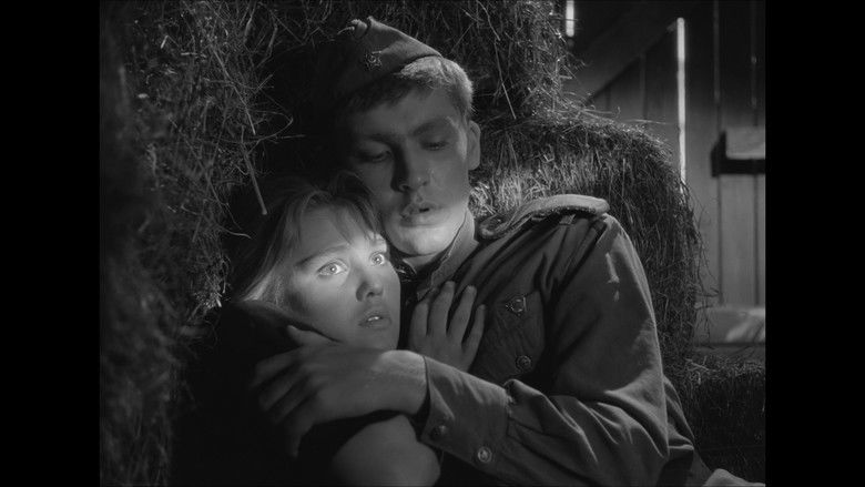 кадр из фильма Баллада о солдате