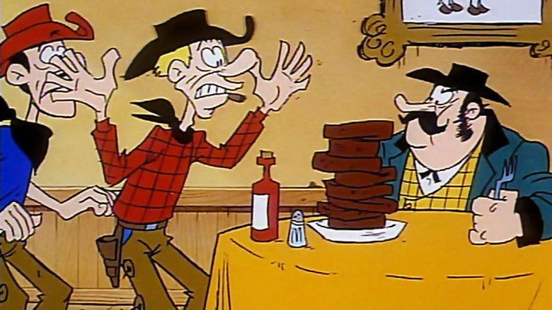 кадр из фильма Lucky Luke 2 - Pigtråd Over Prærien