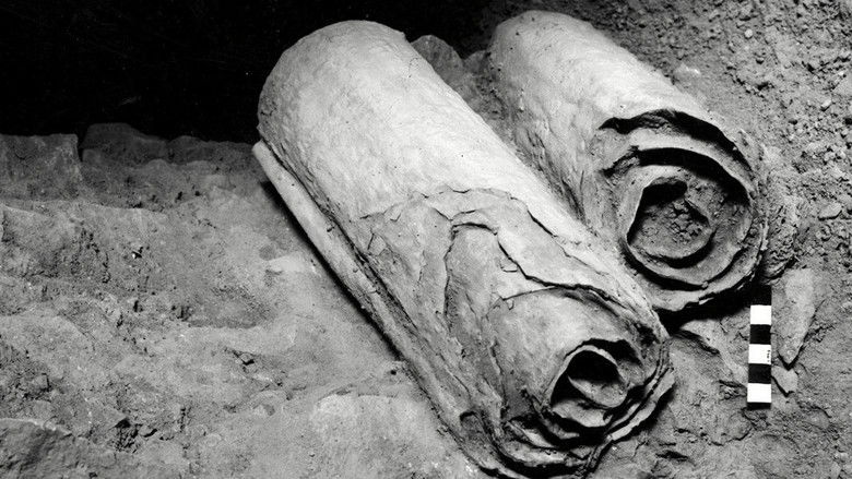 кадр из фильма La ricerca dei rotoli del mar morto