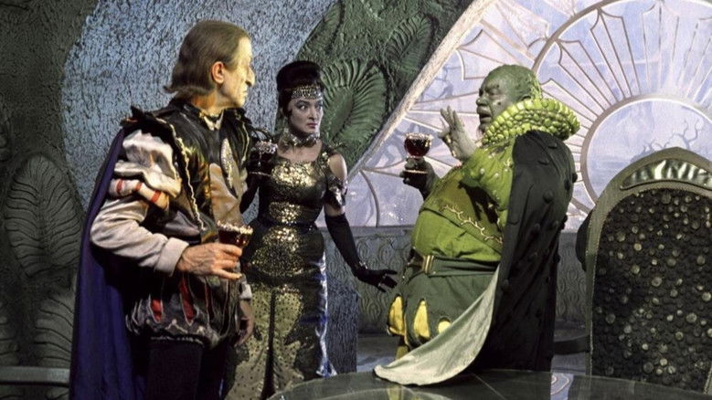 кадр из фильма Королевство кривых зеркал