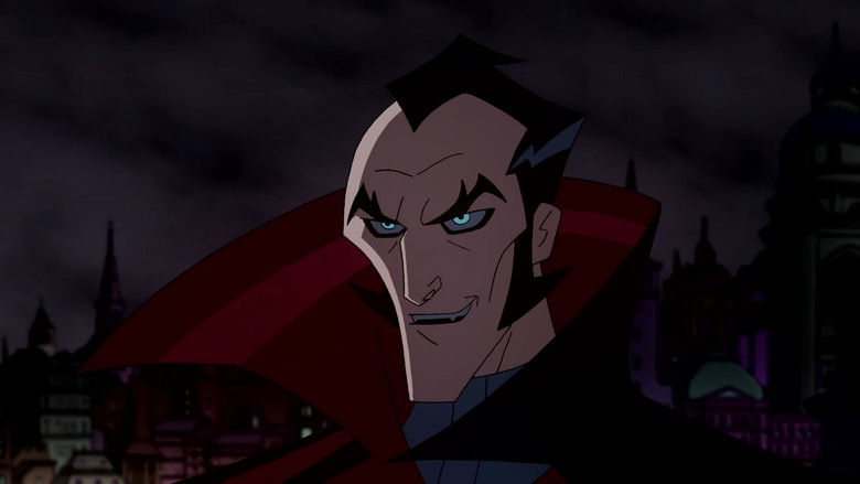 кадр из фильма Бэтмен против Дракулы