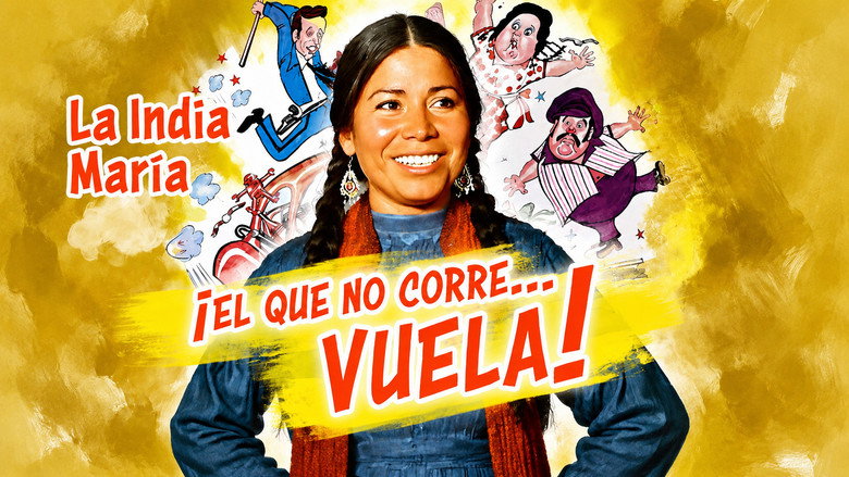 кадр из фильма ¡El que no corre... vuela!