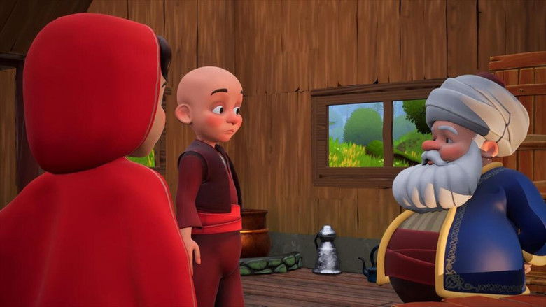 кадр из фильма Kırmızı Başlıklı Kız ve Bizim Kahramanlar