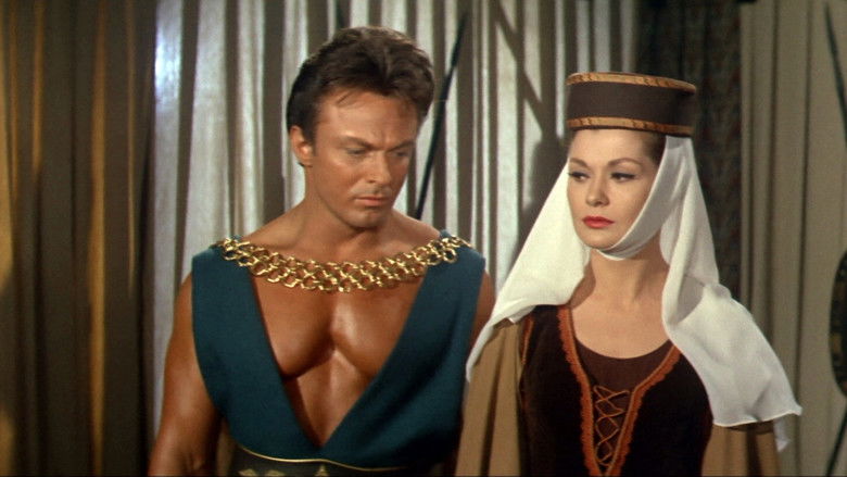 кадр из фильма Maciste nell'inferno di Gengis Khan