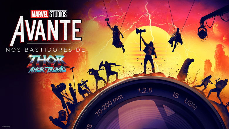 кадр из фильма Создание фильма Тор: Любовь и гром