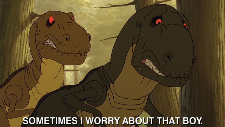 кадр из фильма Земля до начала времен 5: Таинственный остров