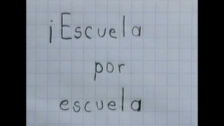 кадр из фильма Escuela por escuela