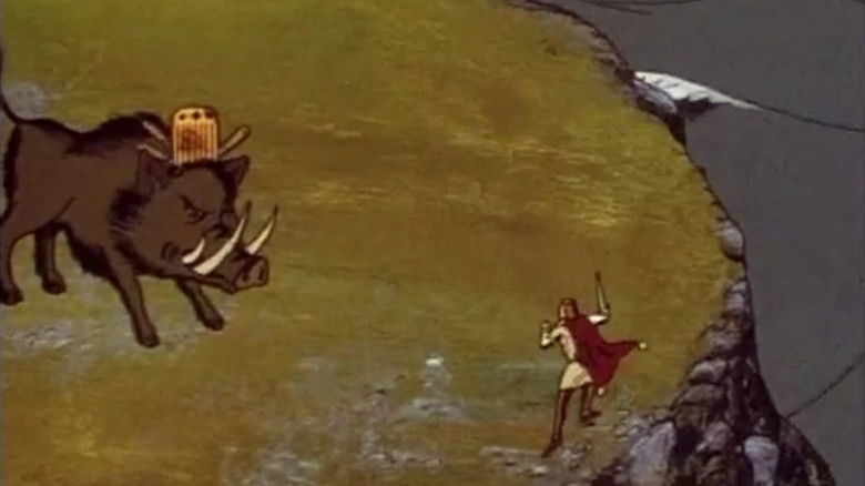 кадр из фильма Culhwch ac Olwen