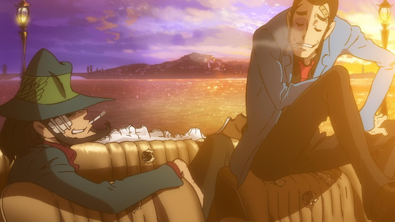 кадр из фильма Люпен III. Могила Дзигэна Дайскэ