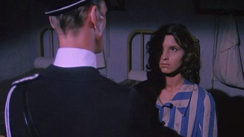 кадр из фильма Женщины, депортированные в спецотделение СС