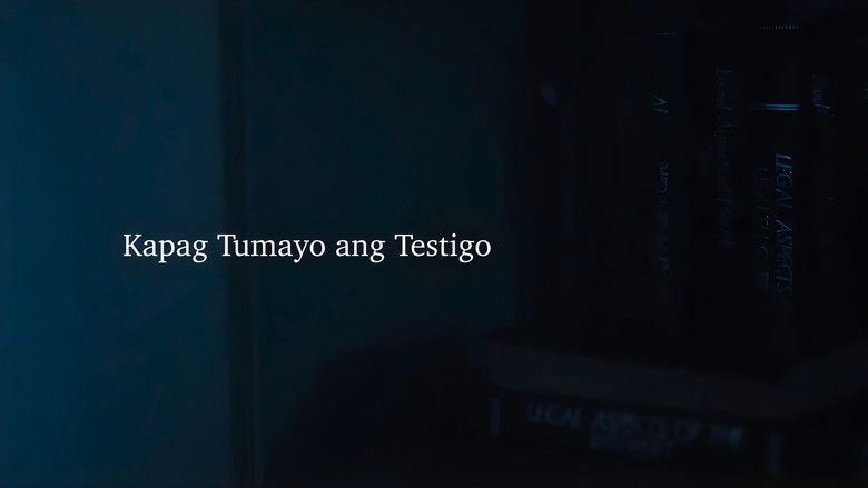 кадр из фильма Kapag Tumayo Ang Testigo