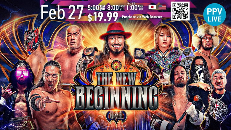 кадр из фильма NJPW The New Beginning USA 2026