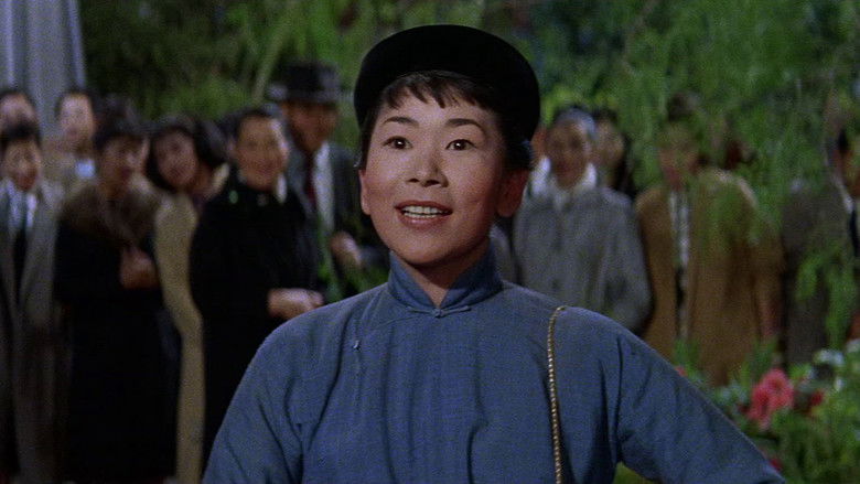 кадр из фильма Песня цветочного барабана