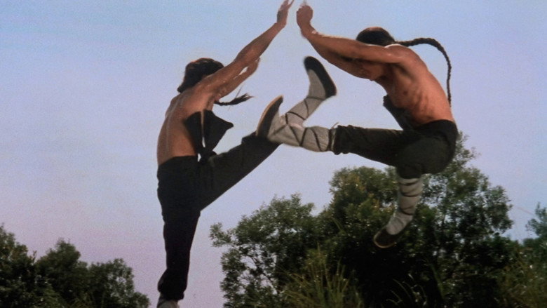 кадр из фильма Пять мастеров Шаолиня