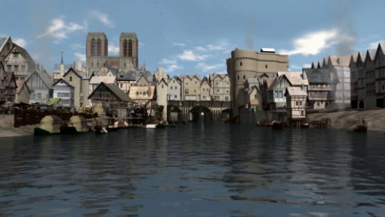 кадр из фильма PARIS au moyen-âge : Le cœur de Paris