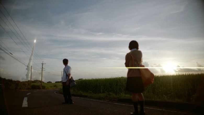 кадр из фильма 5 сантиметров в секунду