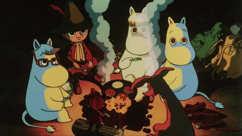 кадр из фильма Комета в Муминленде