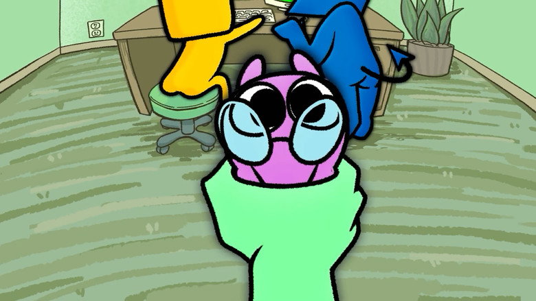 кадр из фильма Glip and Geoffrey Go For a Spin