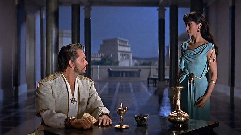 кадр из фильма Соломон и Шеба