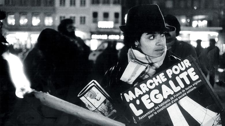 кадр из фильма 1983, les marcheurs de l'égalité