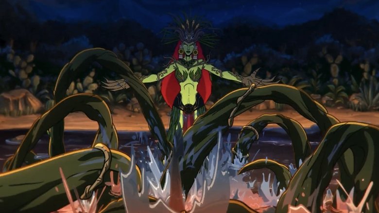 кадр из фильма Ацтекский Бэтмен: Столкновение империй