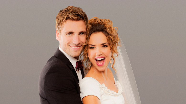 кадр из фильма Невеста на Рождество