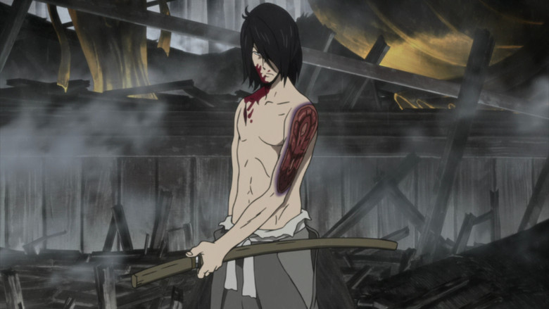 кадр из фильма Люпен III: Кровь Гоэмона Исикавы