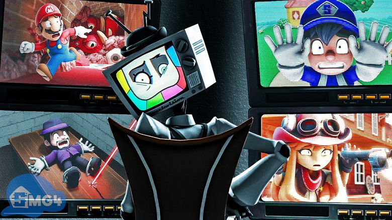 кадр из фильма SMG4 Movie: PUZZLEVISION