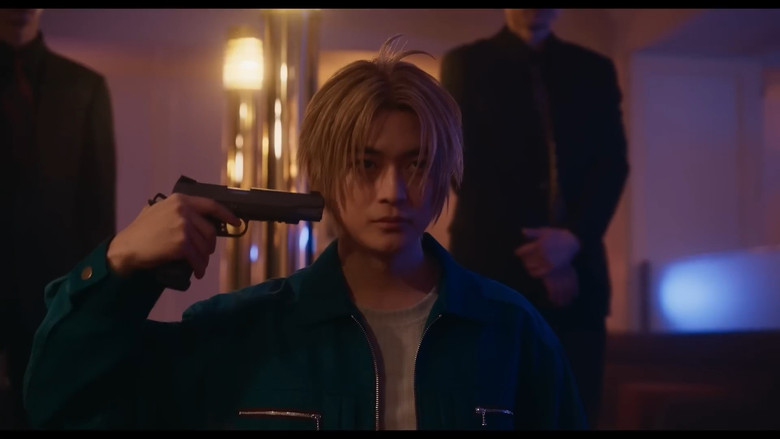 кадр из фильма SAKAMOTO DAYS