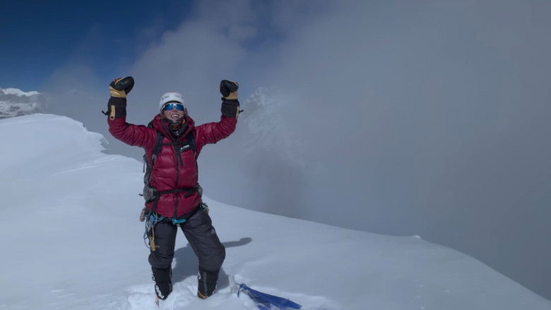 кадр из фильма Höhenrausch - Laura Dahlmeiers Leben nach dem Biathlon