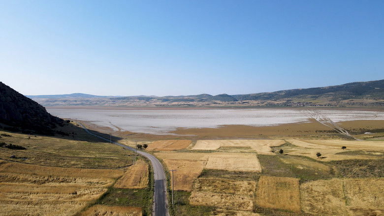 кадр из фильма Kaybolan Sularda Pedal Çevirmek