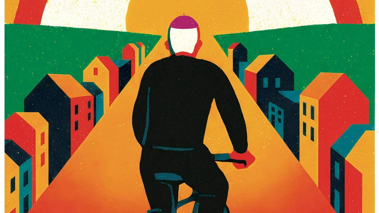 кадр из фильма Chiamami Don Matteo - Zuppi, il vescovo di strada