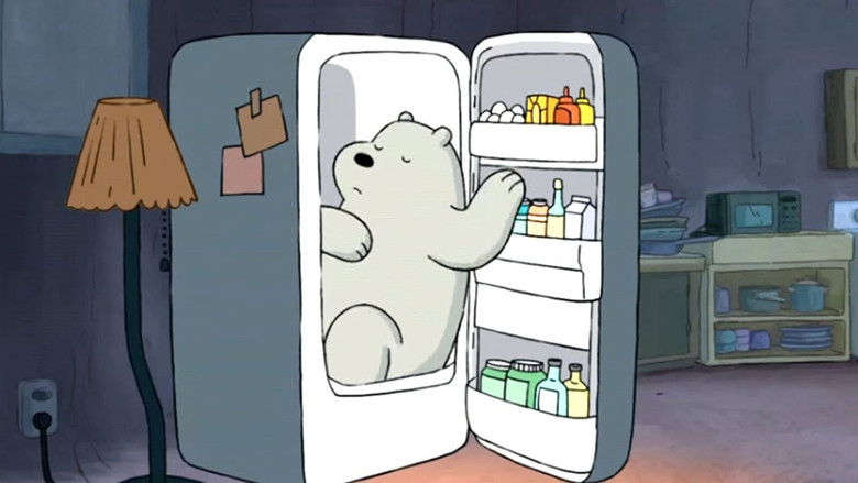 кадр из фильма We Bare Bears: Goodnight Ice Bear