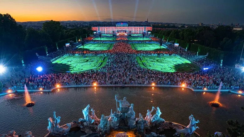 кадр из фильма Le concert des nuits d'été de Schönbrunn 2026