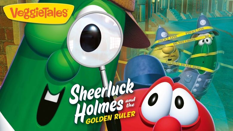 кадр из фильма VeggieTales: Sheerluck Holmes and the Golden Ruler