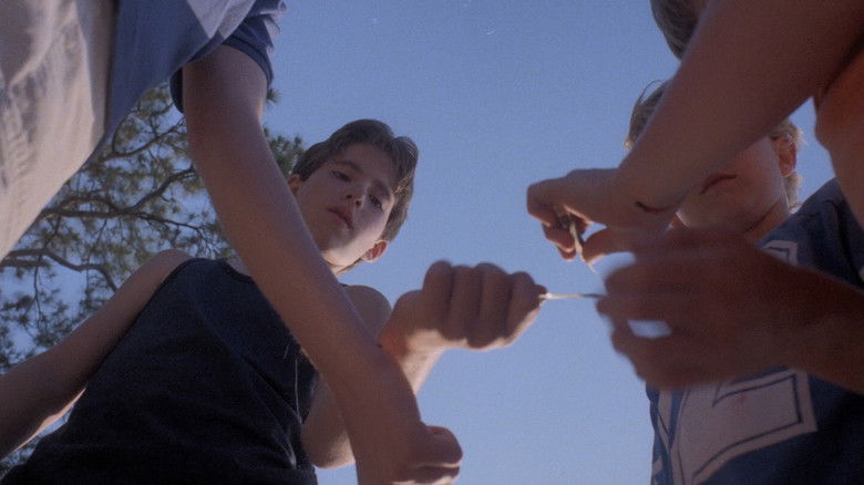 кадр из фильма Sangue negli abissi