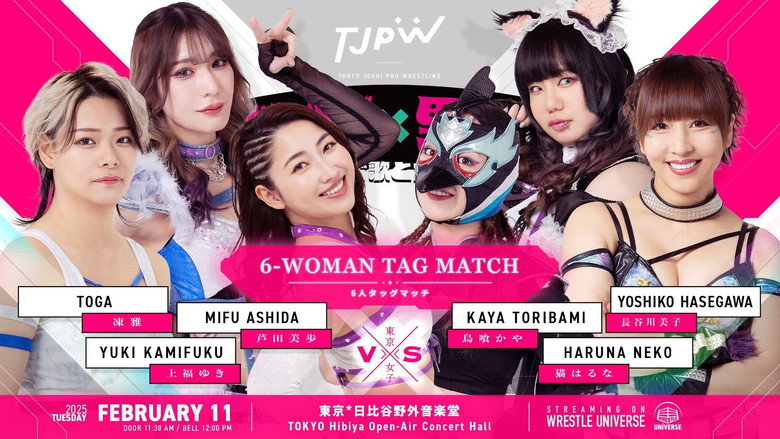 кадр из фильма TJPW×野音～真冬の野外で歌と女子プロレス～