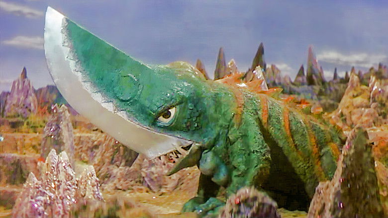 кадр из фильма Гамера против Гирона