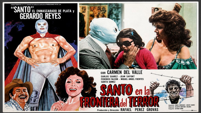 кадр из фильма Santo en la frontera del terror
