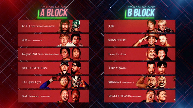 кадр из фильма メルカリPresents NEO GLOBAL TAG LEAGUE 2026