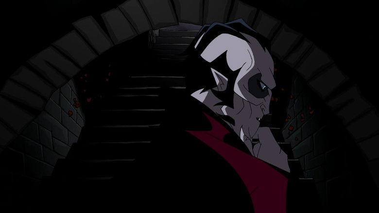 кадр из фильма Бэтмен против Дракулы