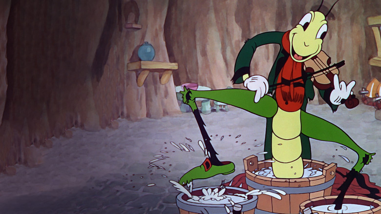 кадр из фильма Кузнечик и муравьи