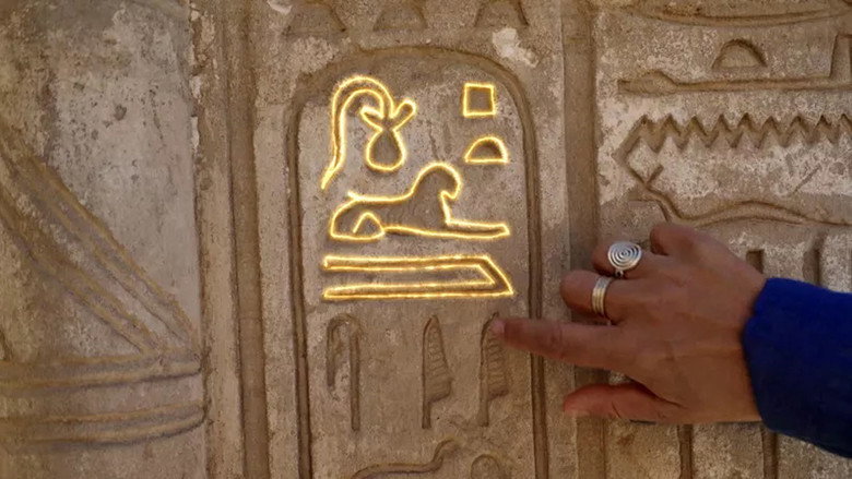 кадр из фильма Le palais des hiéroglyphes - Sur les traces de Champollion