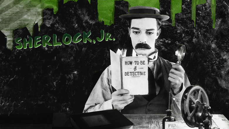 кадр из фильма Шерлок младший