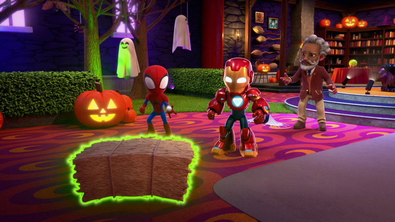 кадр из фильма Spidey and the Avengers: Halloween Team-Up!