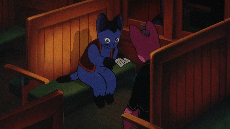 кадр из фильма Ночь на Галактической железной дороге