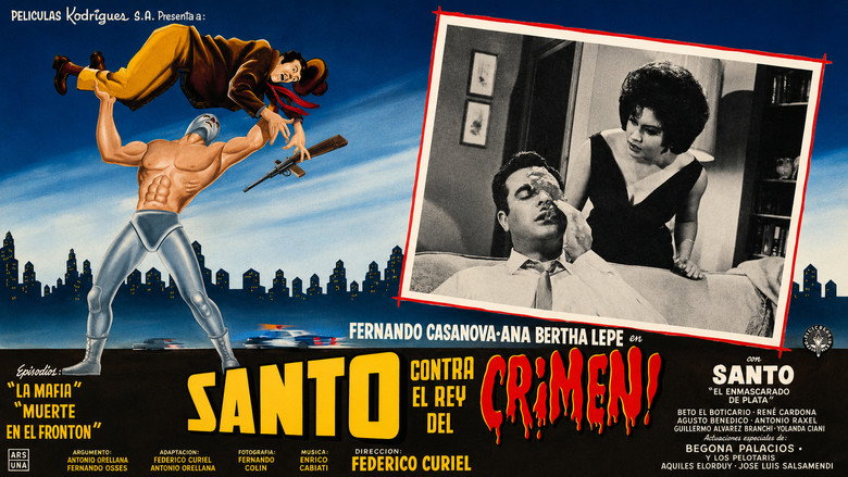 кадр из фильма Santo contra el rey del crimen