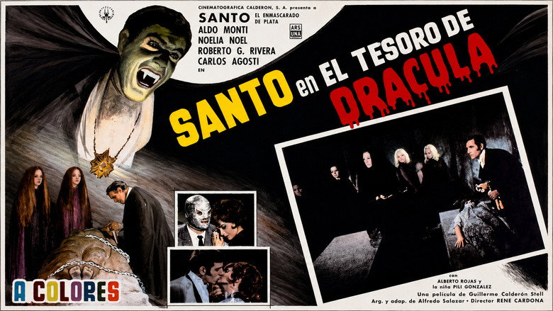 кадр из фильма Santo en El tesoro de Drácula