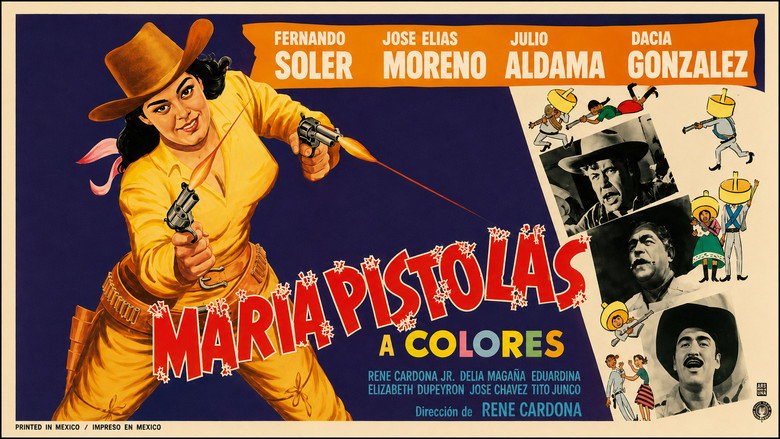 кадр из фильма El corrido de María Pistolas